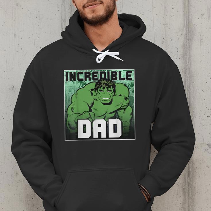 Marvel Comics Avengers Father's Day Hulk Incredible Dad Men Hoodie