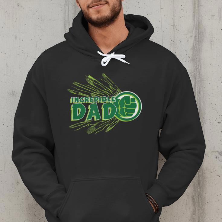 Marvel Hulk Incredible Dad Family Trip Vacation Father's Day Men Hoodie