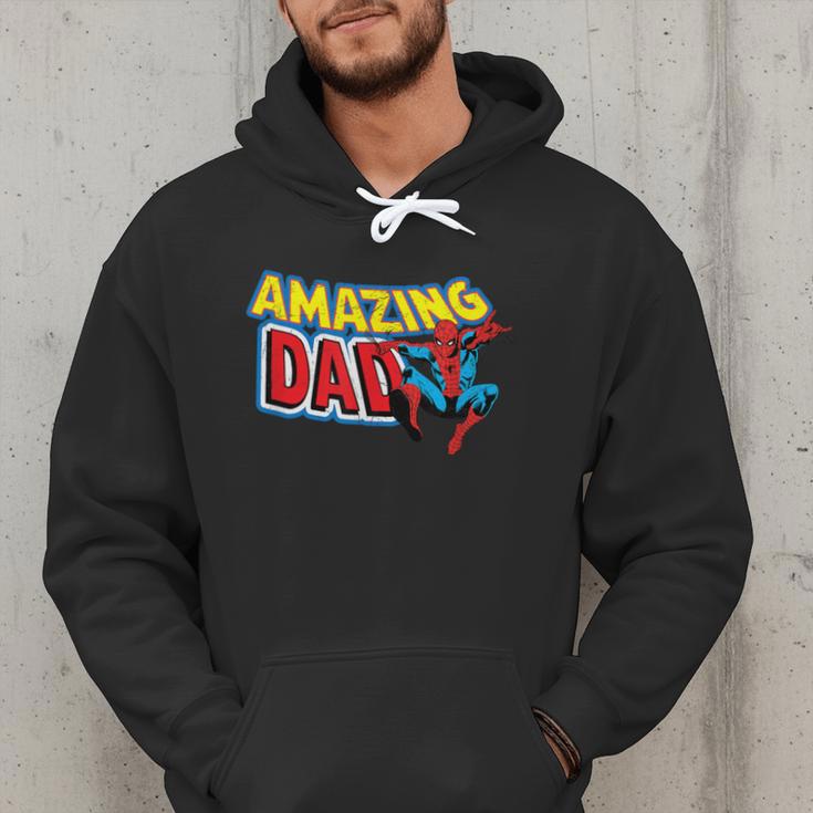 Marvel Spider-Man Amazing Dad Comic Book Father's Day Men Hoodie