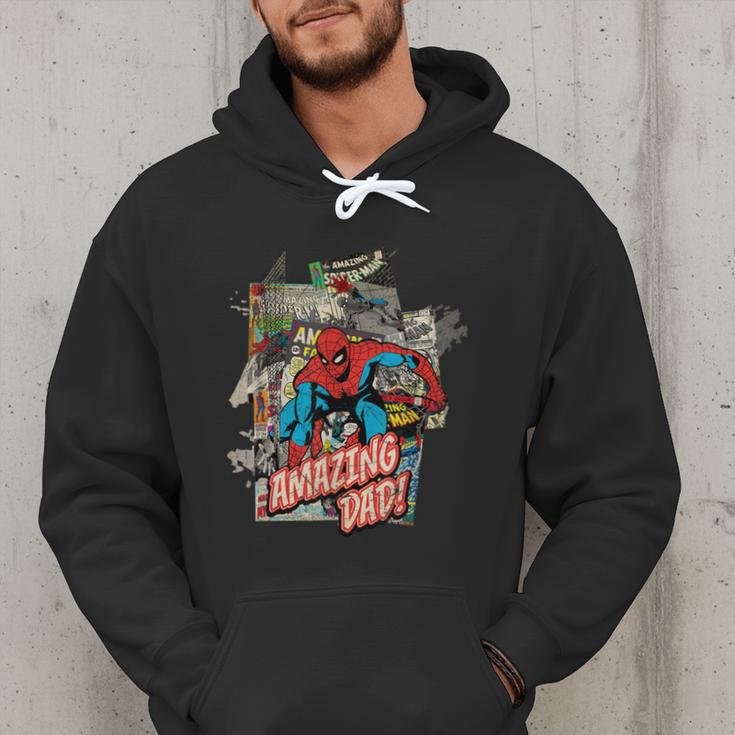 Marvel Spider-Man Amazing Dad Father's Day Men Hoodie