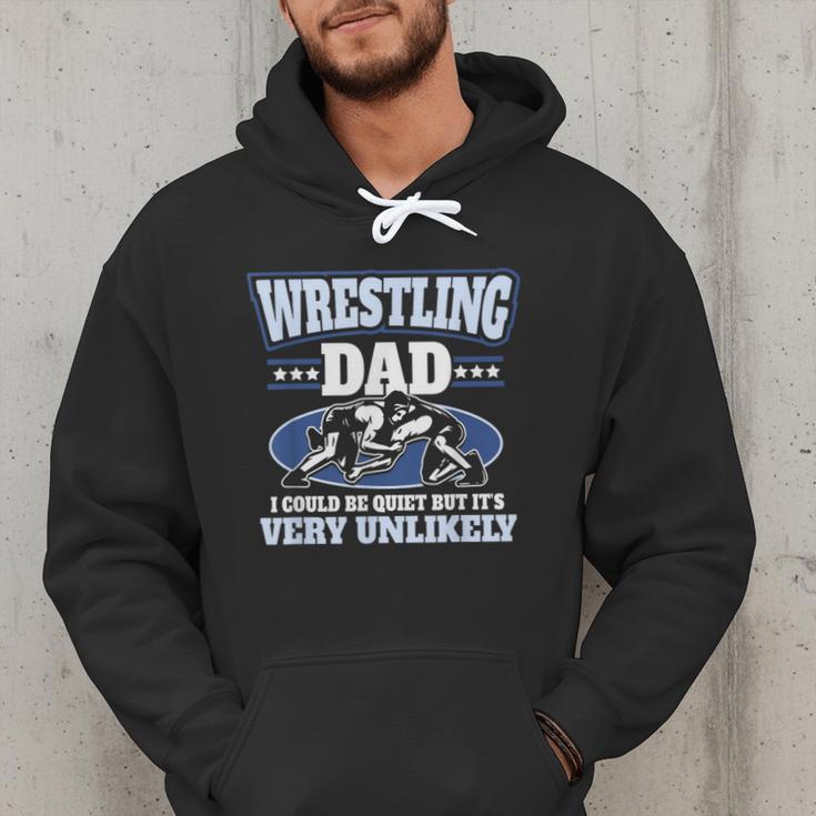 For Men Freestyle Wrestling Dad Men Hoodie