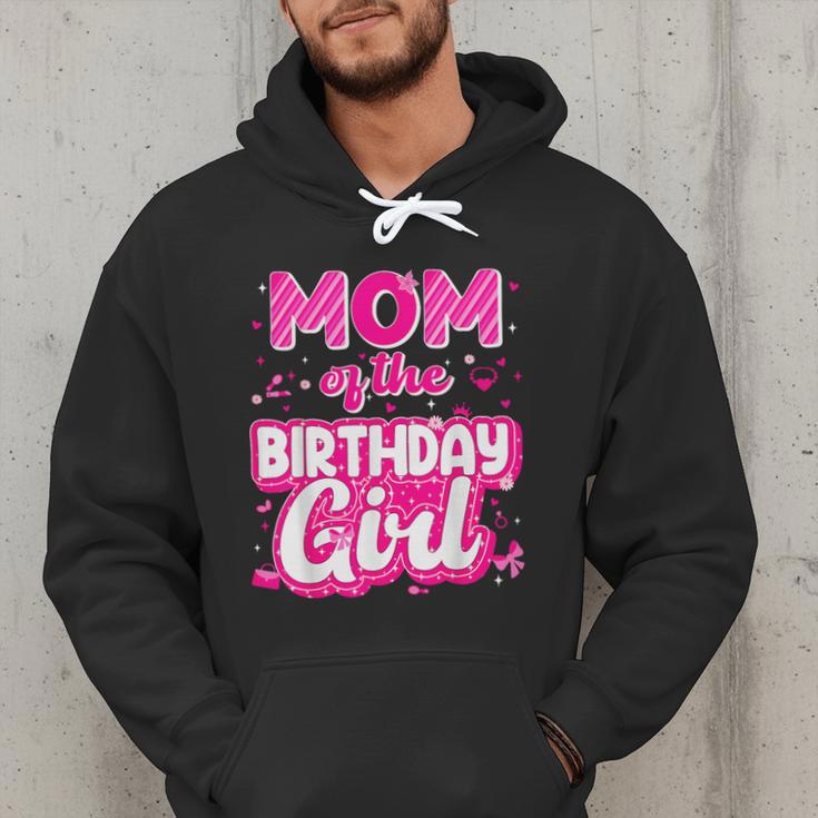 Mom And Dad Birthday Girl Family Matching Party Decorations Men Hoodie