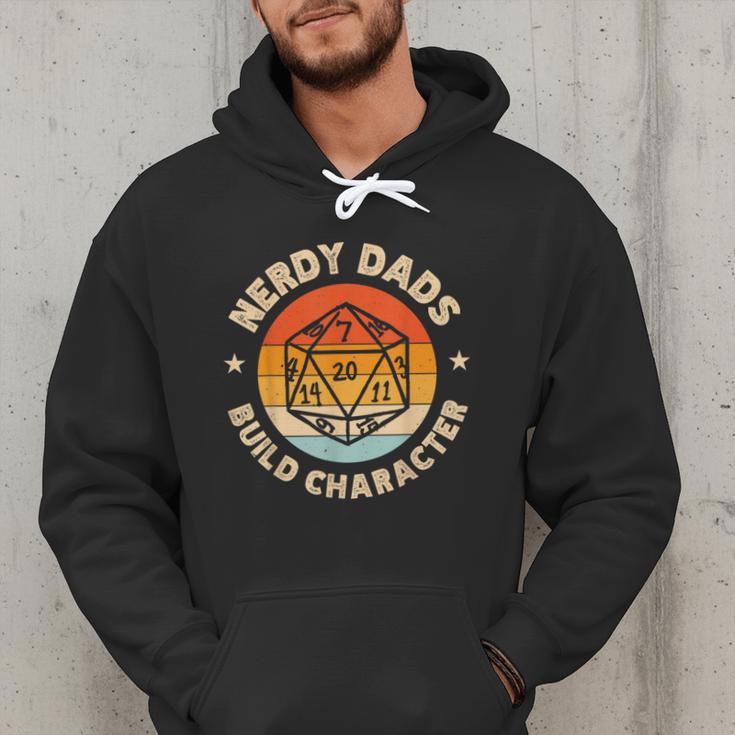 Nerdy Dads Build Character Men Hoodie Nerdy Dads Build Character Men Hoodie