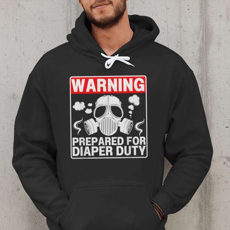 New Dad Prepared For Diaper Duty Daddy Diaper Duty Men Hoodie New Dad Prepared For Diaper Duty Daddy Diaper Duty Men Hoodie