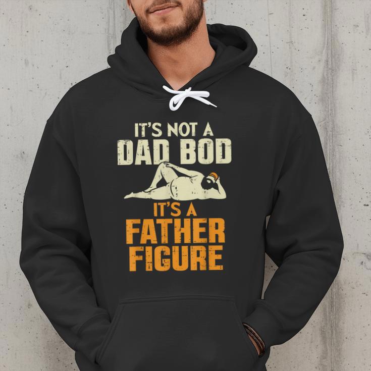 Not Dad BOD Its A Father Figure Fathers Day Daddy Papa Men Hoodie