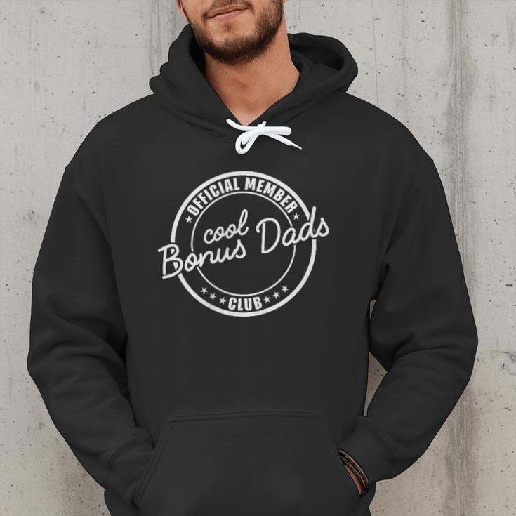 Official Member Cool Bonus Dads Club Dad Father's Day Men Hoodie