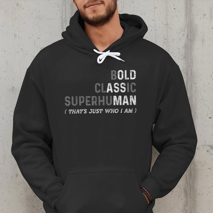 Old Man Gag Dad Father's Day Husband Birthday Grandpa Men Hoodie