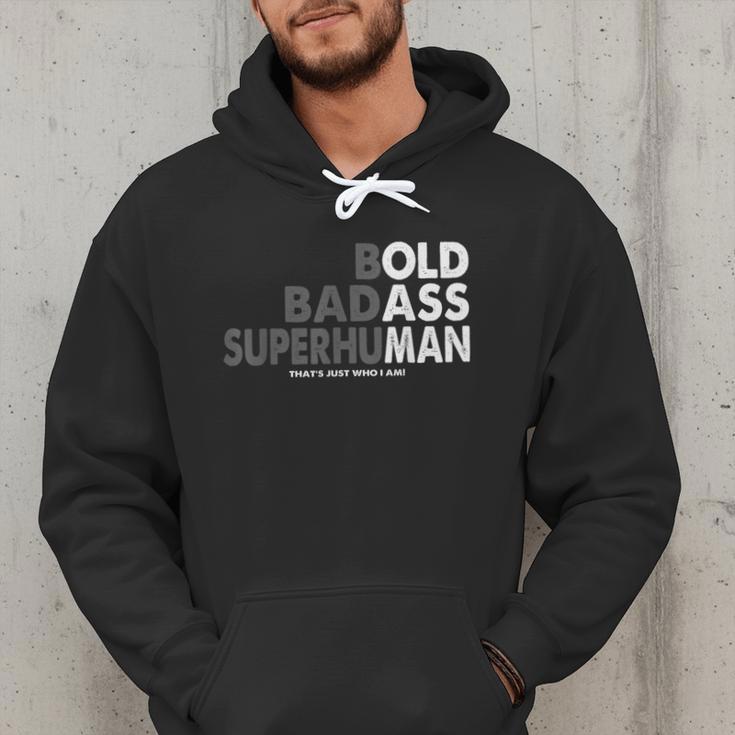 Old Man Saying Gag Dad Husband Birthday Fathers Day Men Hoodie