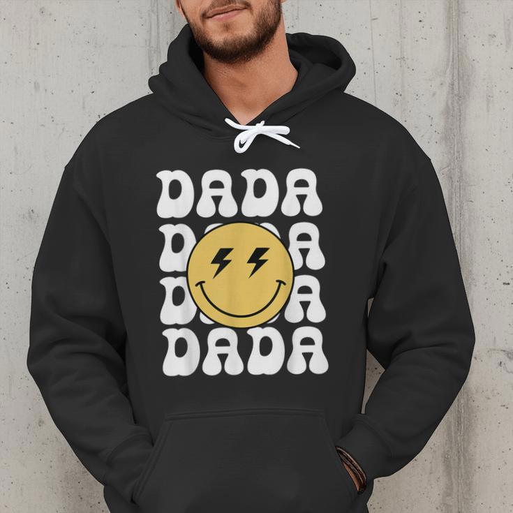 One Happy Family Birthday Matching Apparel Dada One Happy Dude Birthday Theme Family Matching Adult Child Short Sleeve Crew Neck Classic Fit Polyester 50 Cotton 50 Men Hoodie