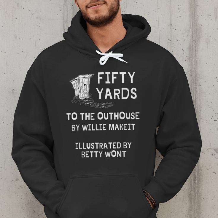 Outhouse Dad Guy Pun Humor Redneck Potty Joke Gag Men Hoodie Outhouse Dad Guy Pun Humor Redneck Potty Joke Gag Men Hoodie