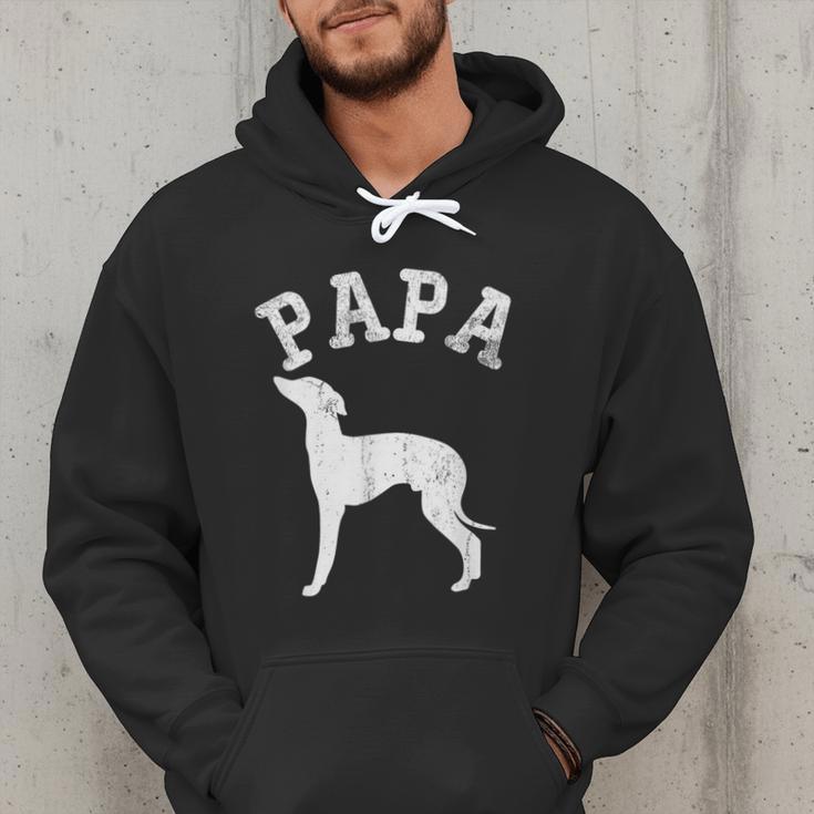 Papa ITALIAN GREYHOUND For Dad Men Hoodie