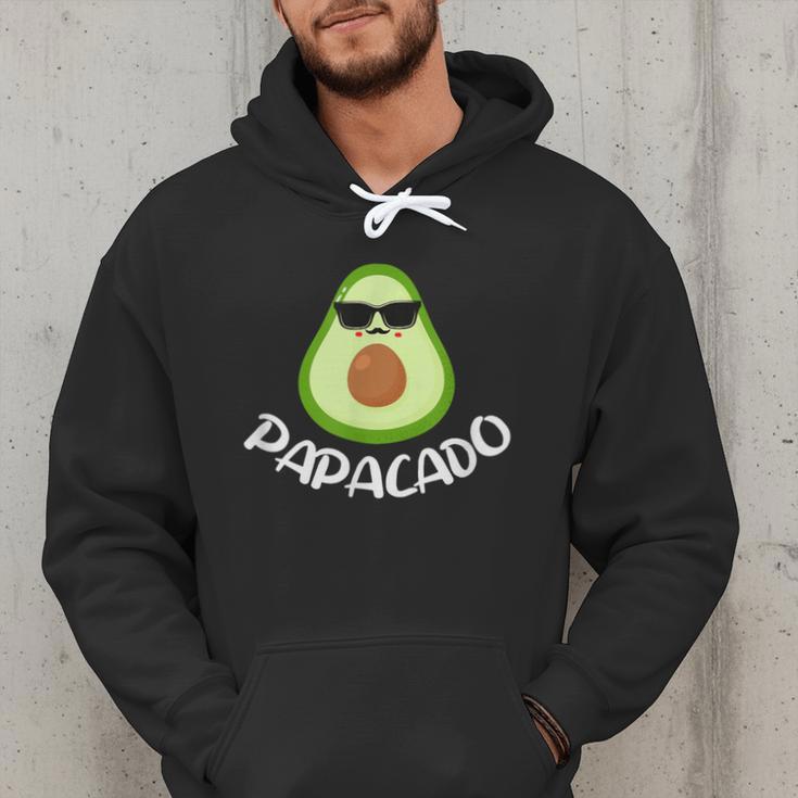 Papacado Avocado Dad Daddy Father's Day Men Hoodie