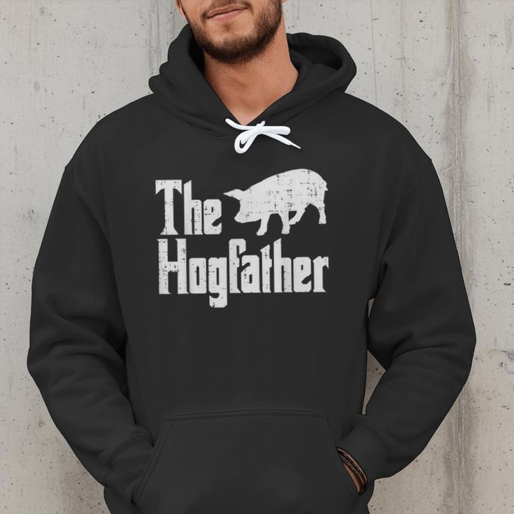 Pig The Hogfather Hog Dad Fathers Day Parody Papa Men Men Hoodie