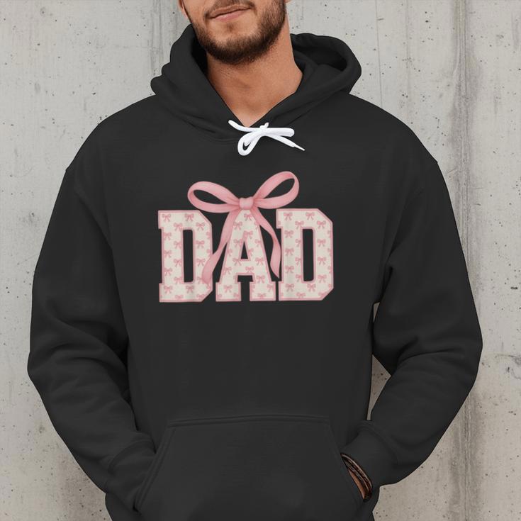 Pink Bow Dad Dad Life Best Dad Ever Father's Day Tees Men Hoodie