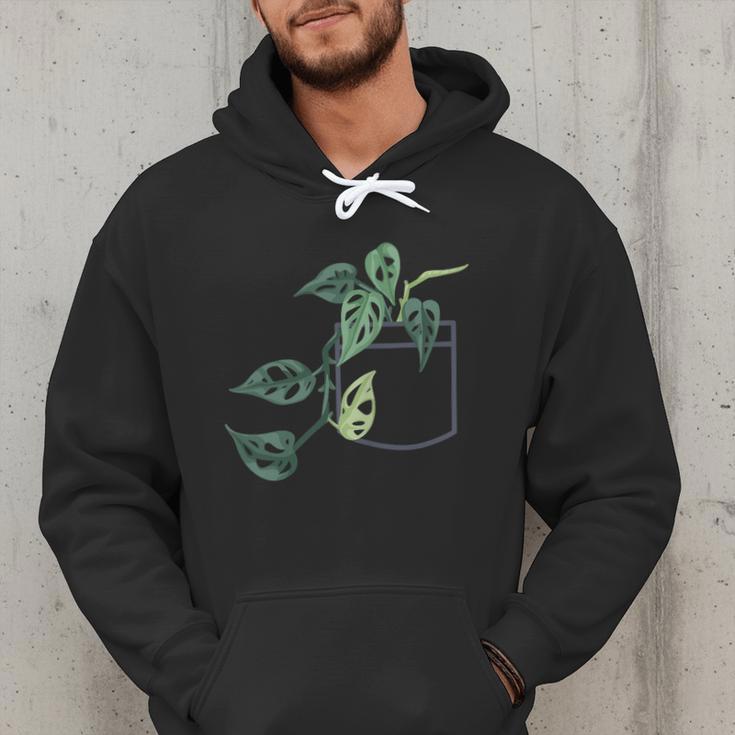 Plant Dad Plant Mom Grow Monstera Adansonii Urban Gardener Men Hoodie