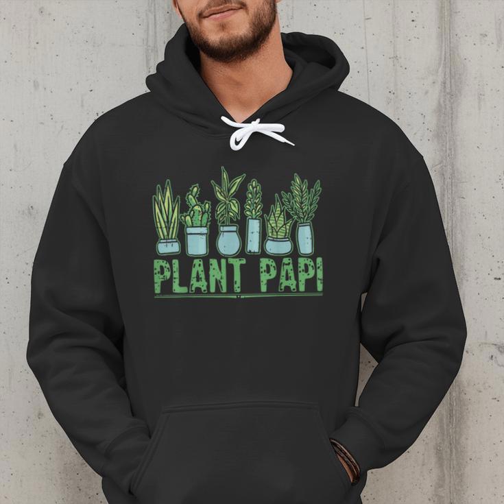 Plant Papi Daddy Father Gardener Gardening Father’s Day Men Hoodie