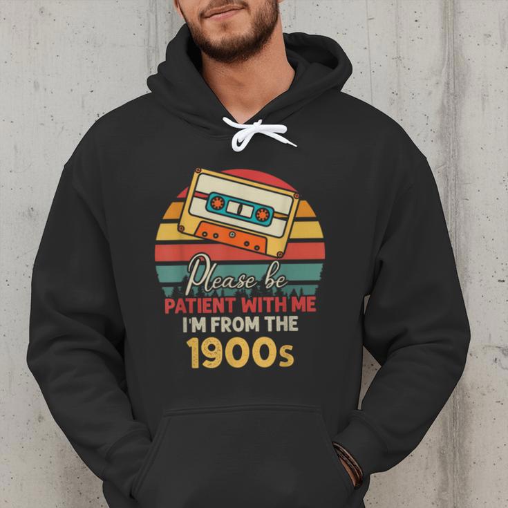 Please Be Patient With Me I'm From The 1900s Cool Dad Men Hoodie