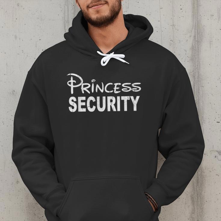 Princess Security Dad Or Boyfriend Security Men Hoodie