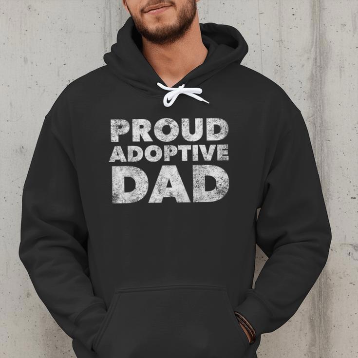 Proud Adoptive Dad Adoption Proud Father Men Hoodie