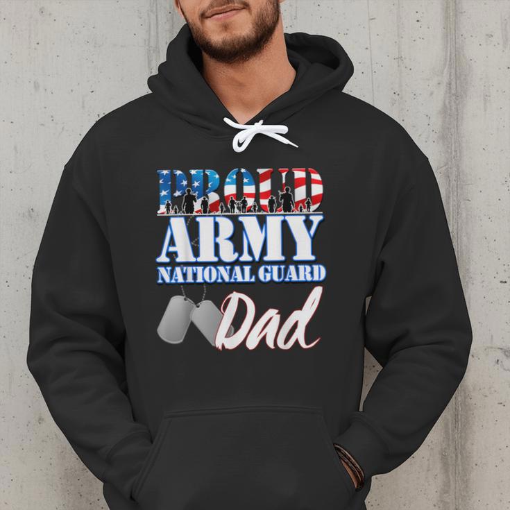 Proud Army National Guard Dad Fathers Day Shirt Men Men Hoodie
