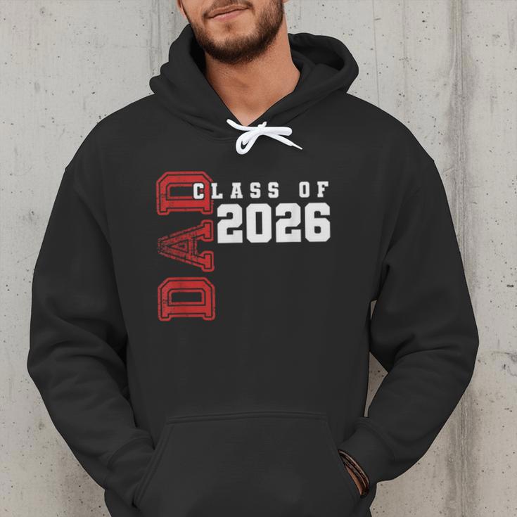Proud Dad Of Class Of 2026 Graduate Men Hoodie