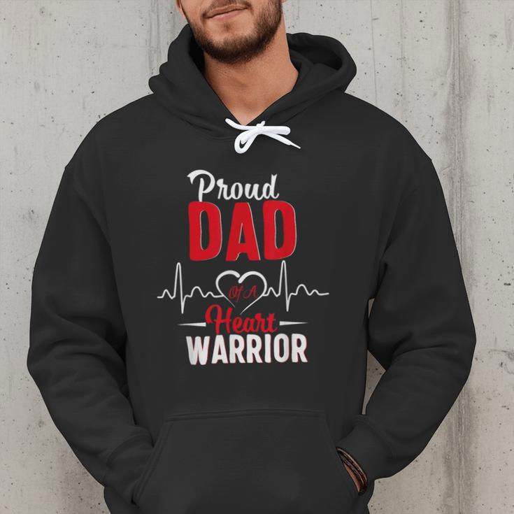 Proud Dad Of a Heart Warrior CHD Awareness Gift Men Hoodie Proud Dad Of a Heart Warrior CHD Awareness Gift Men Hoodie