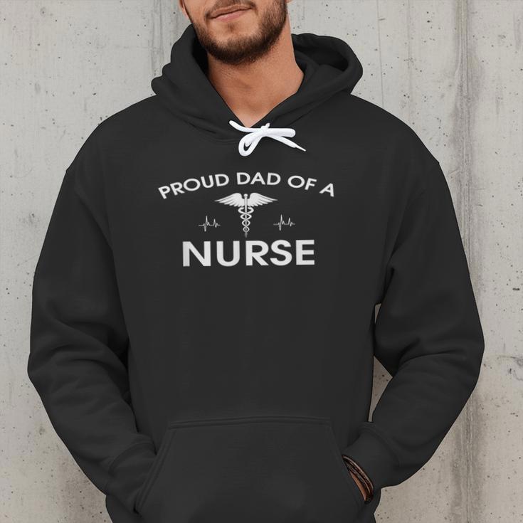 Proud Dad Of A Nurse Father's Day Shirt For Dad Men Hoodie