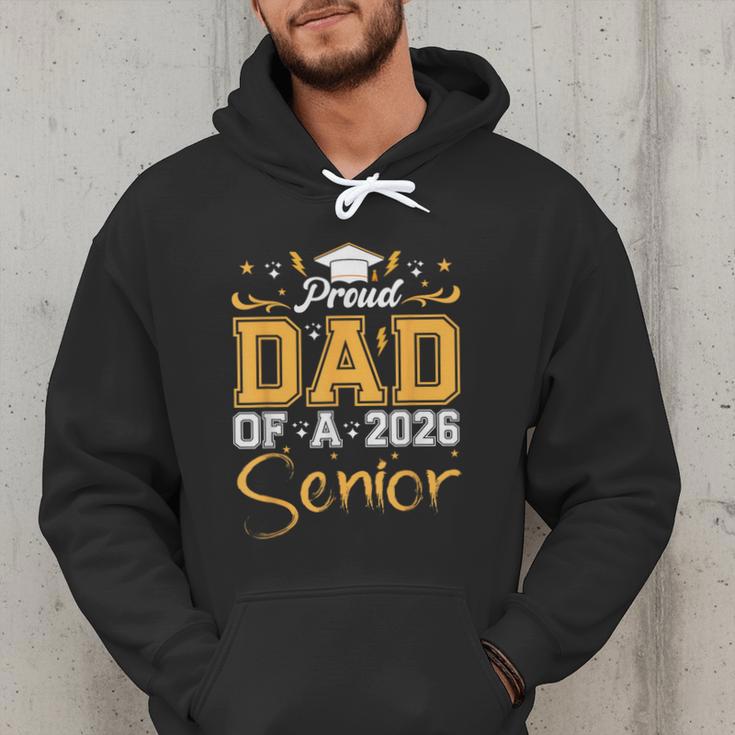 Proud Dad Of A Senior 2026 Class Of 2026 Graduate Men Hoodie