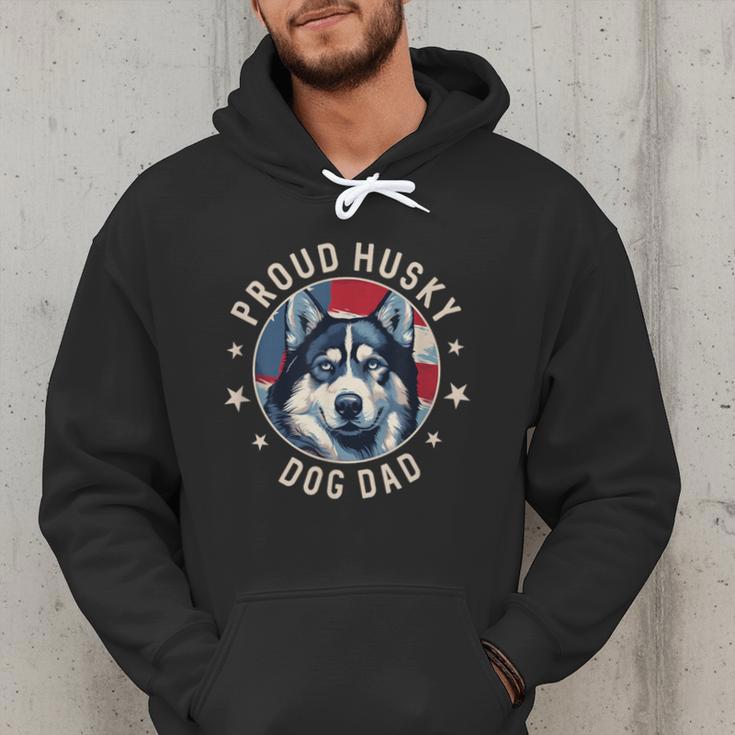 Proud Husky Dad American Flag Patriotic Husky Dad Men Hoodie Proud Husky Dad American Flag Patriotic Husky Dad Men Hoodie