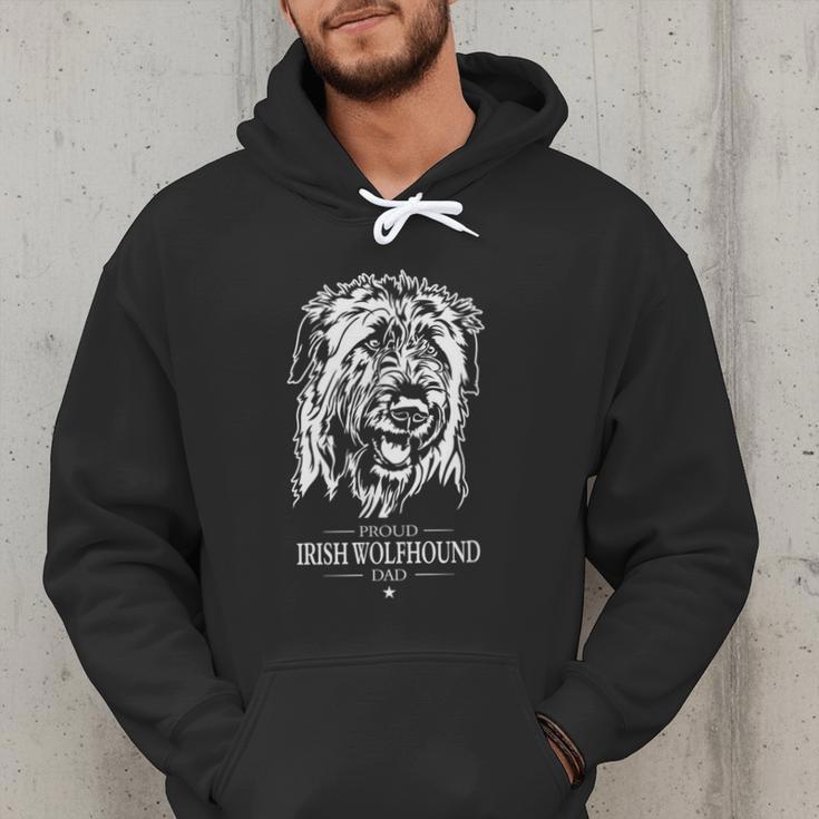 Proud Irish Wolfhound Dad Dog Dad Irish Wolfhound Dog Men Hoodie Proud Irish Wolfhound Dad Dog Dad Irish Wolfhound Dog Men Hoodie