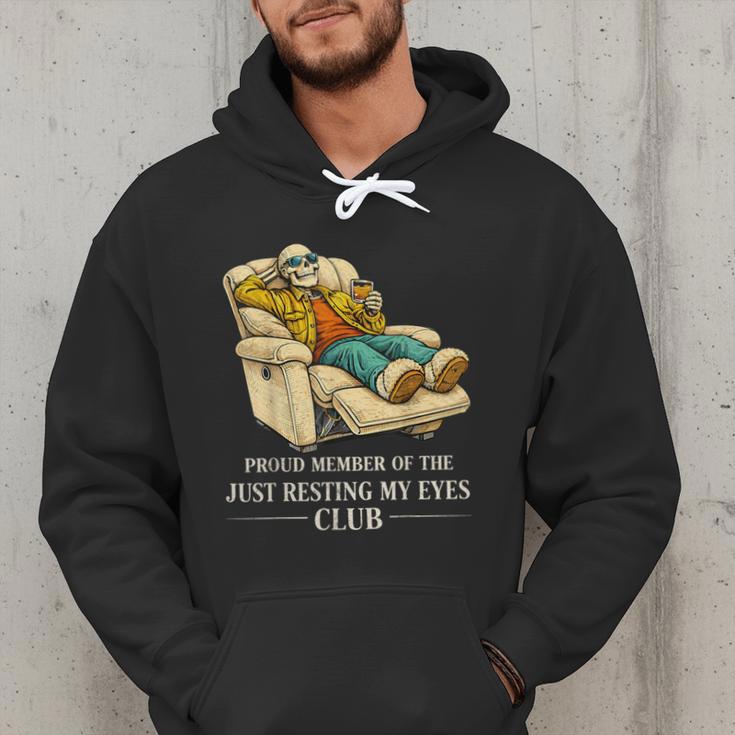 Proud Member Of The Just Resting My Eyes Club Dad Men Hoodie Proud Member Of The Just Resting My Eyes Club Dad Men Hoodie