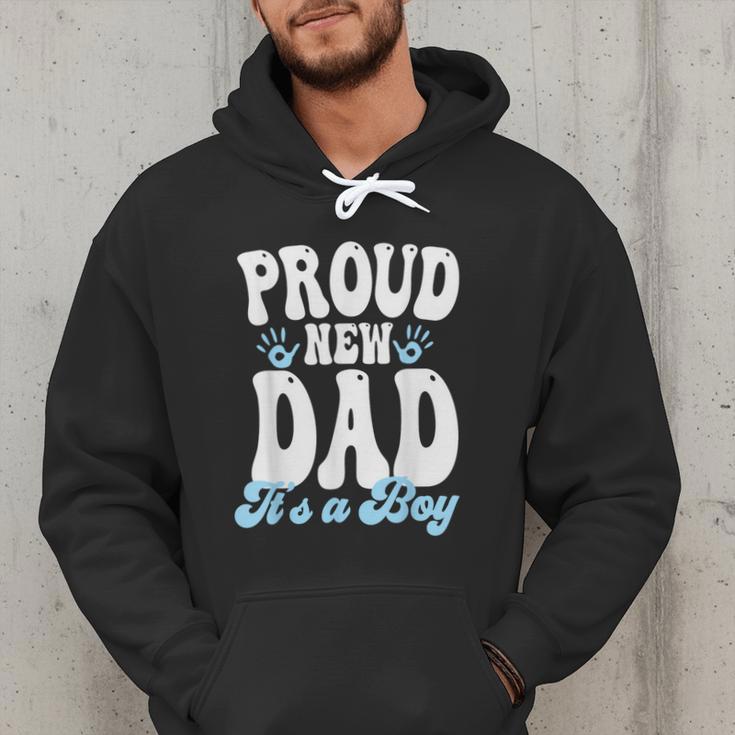 Proud New Dad It's A Boy Father To Be Soon To Be Dad Men Hoodie Proud New Dad It's A Boy Father To Be Soon To Be Dad Men Hoodie
