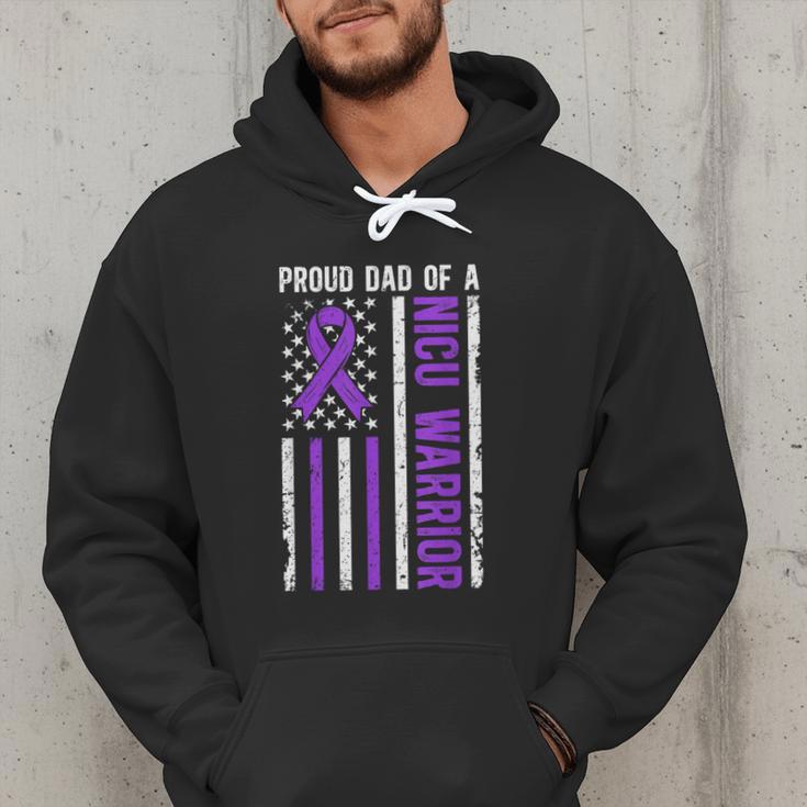Proud NICU Dad Of NICU Warrior Micro Preemie Baby Father Men Hoodie Proud NICU Dad Of NICU Warrior Micro Preemie Baby Father Men Hoodie