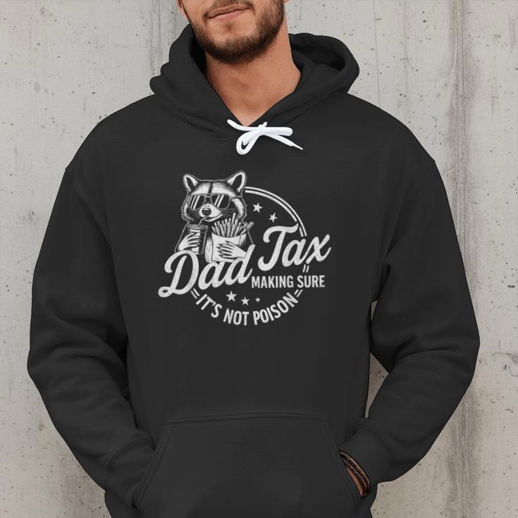 Racoon Dad Tax Making Sure It's Not Poison Men Men Hoodie