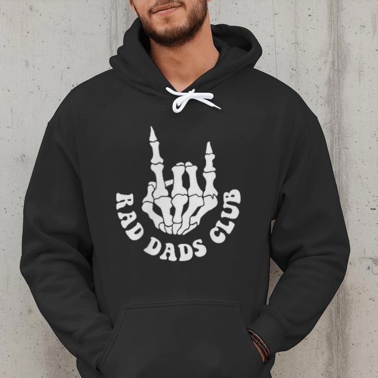 Rad Dads Club Fathers Day Cool Dads Club Men Hoodie