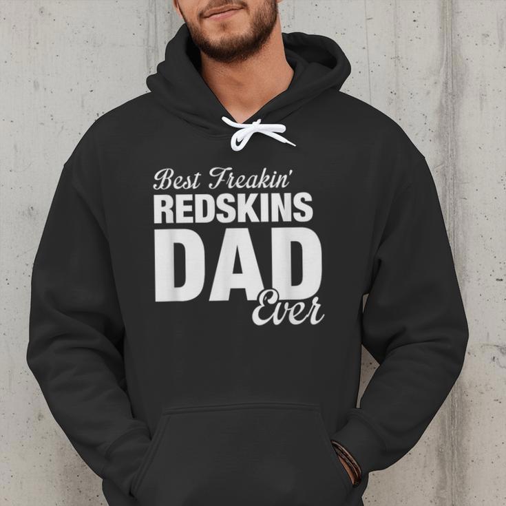 Redskins Goshen Best Freakin' Dad Ever HS Men Hoodie Redskins Goshen Best Freakin' Dad Ever HS Men Hoodie