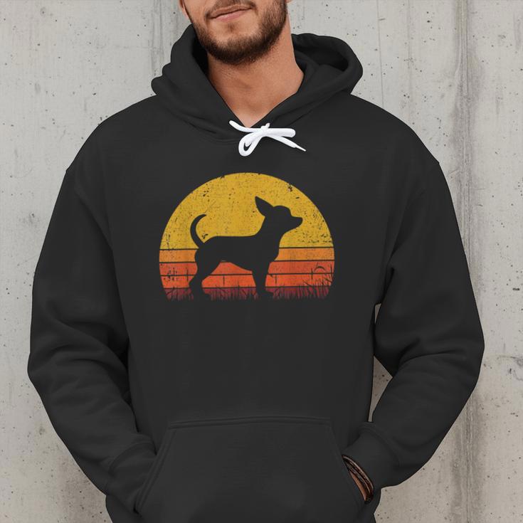 Retro Chihuahua Men Women Dog Mom Dad Chihuahua Men Hoodie