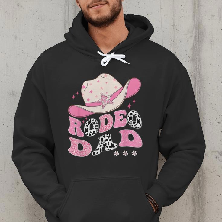 Rodeo Dad Pink Cowgirl 1St Birthday Family Matching Men Hoodie