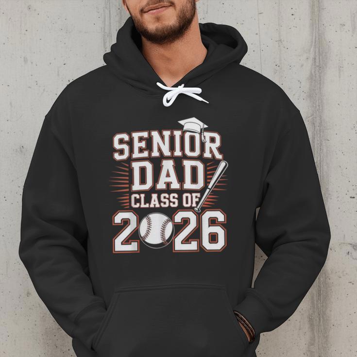 Senior Dad Class Of 2026 Graduate Baseball 2026 Graduation Men Hoodie