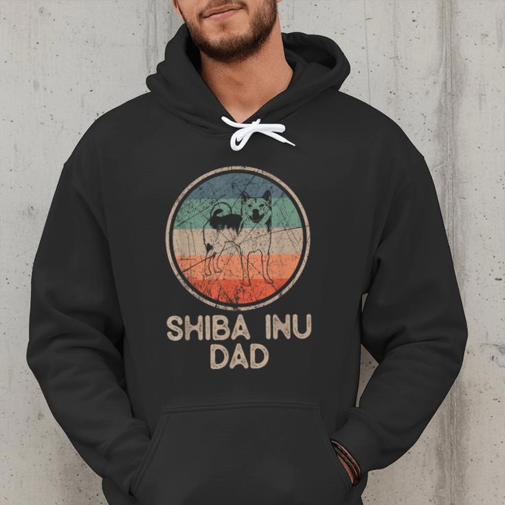 Shiba Inu Dog Vintage Shiba Inu Dad Men Women Men Hoodie