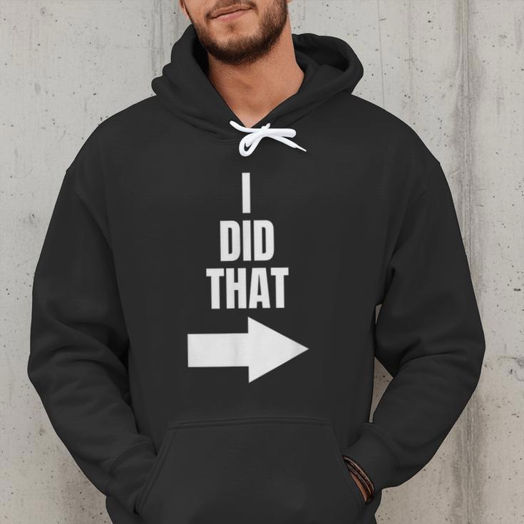 I Did That Shirt Pregnant Dad T-Shirt Men Hoodie