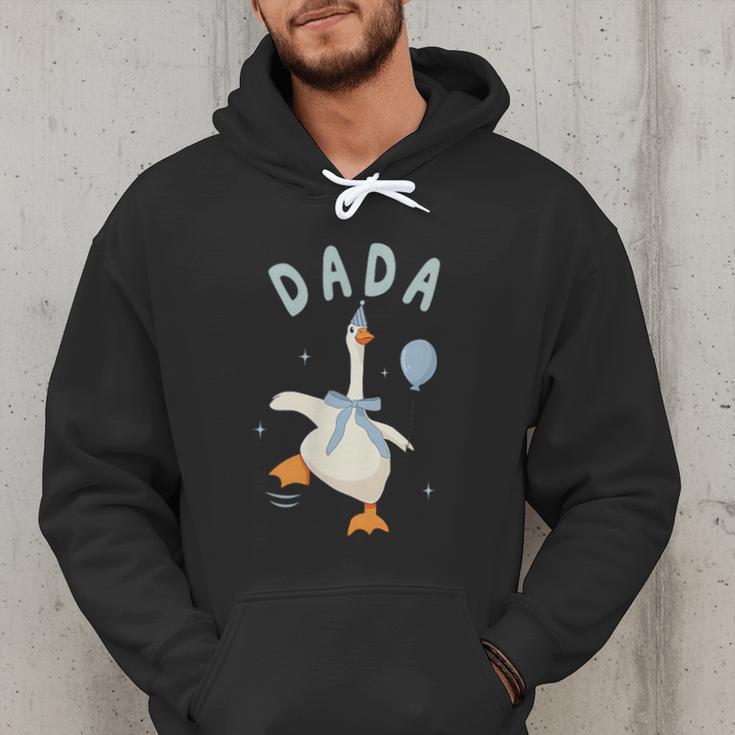Silly Dada Silly Goose Mom Birthday Family Matching Party Men Hoodie