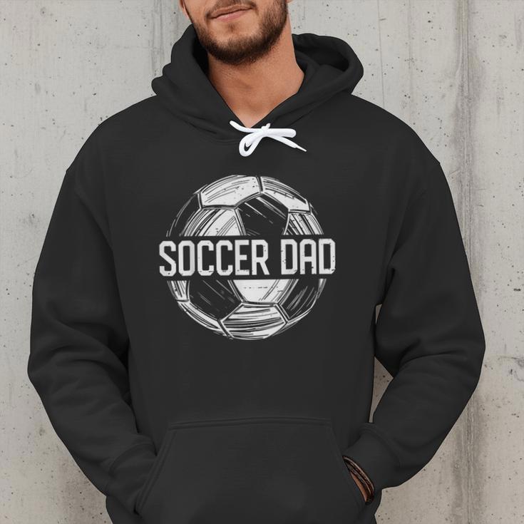Soccer Dad Family Matching Team Player Sport Lover Papa Men Hoodie Soccer Dad Family Matching Team Player Sport Lover Papa Men Hoodie
