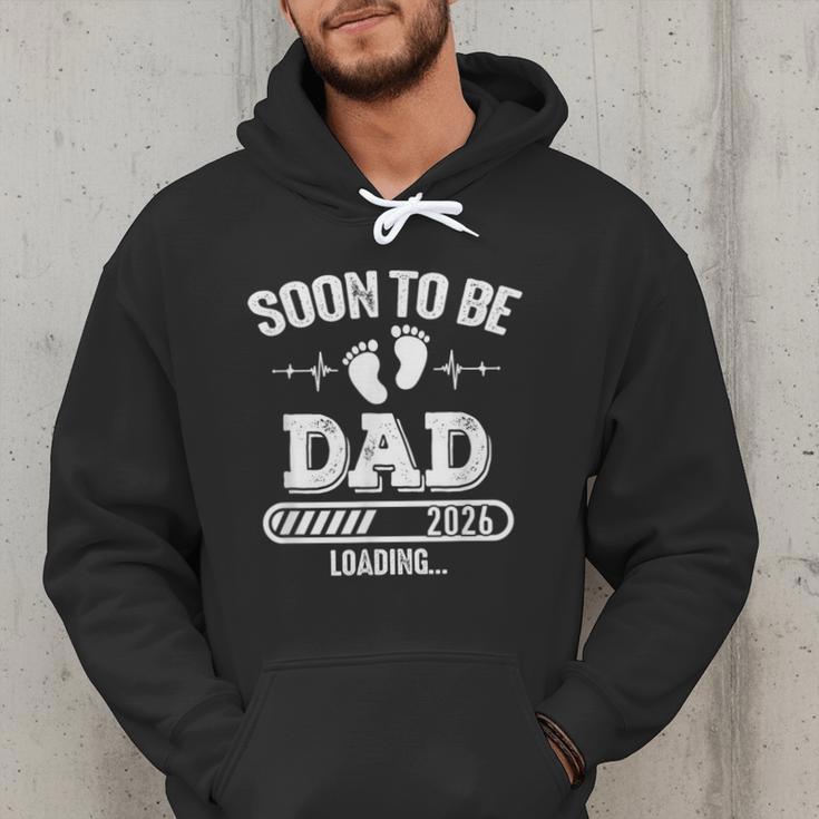 Soon To Be Dad 2026 Loading For Pregnancy Announcement Men Hoodie