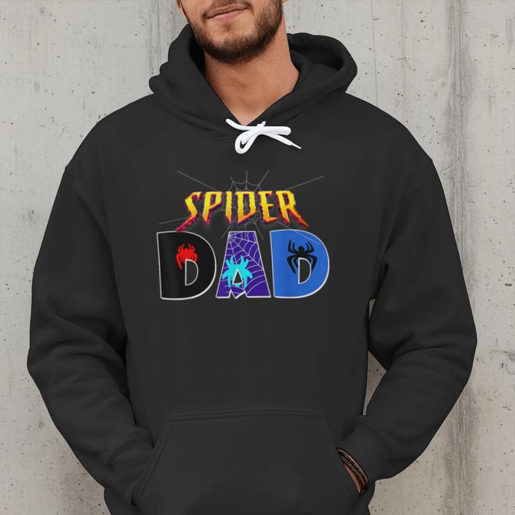 Spider Dad Shirt Birthday Fathers Day Halloween Costumes Pjs Men Hoodie