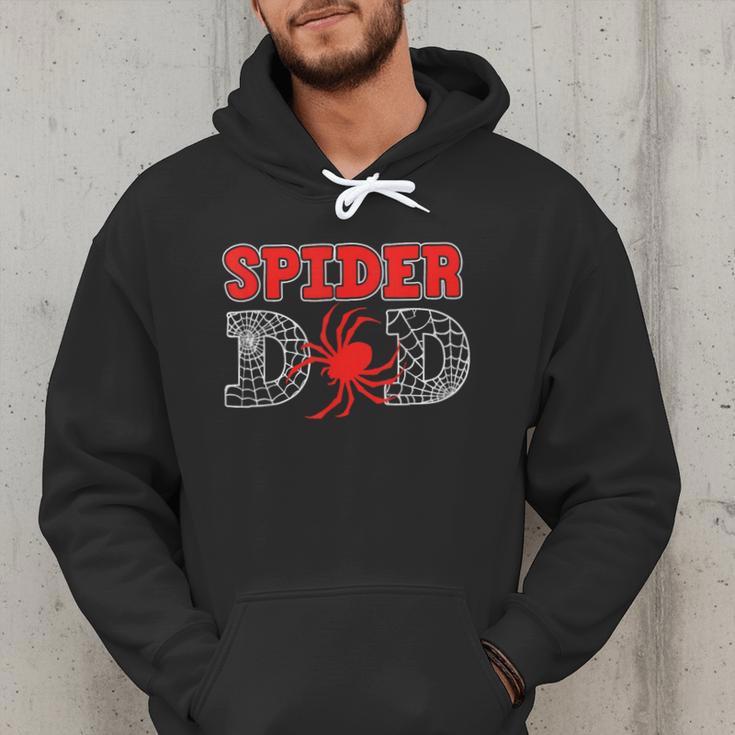 Spider Dad Spidey Birthday Family Matching Kid Daddy Spiders Men Hoodie