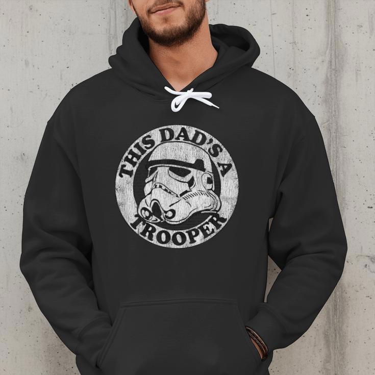 Star Wars Father's Day Stormtrooper This Dad Is A Trooper Circle Men Hoodie