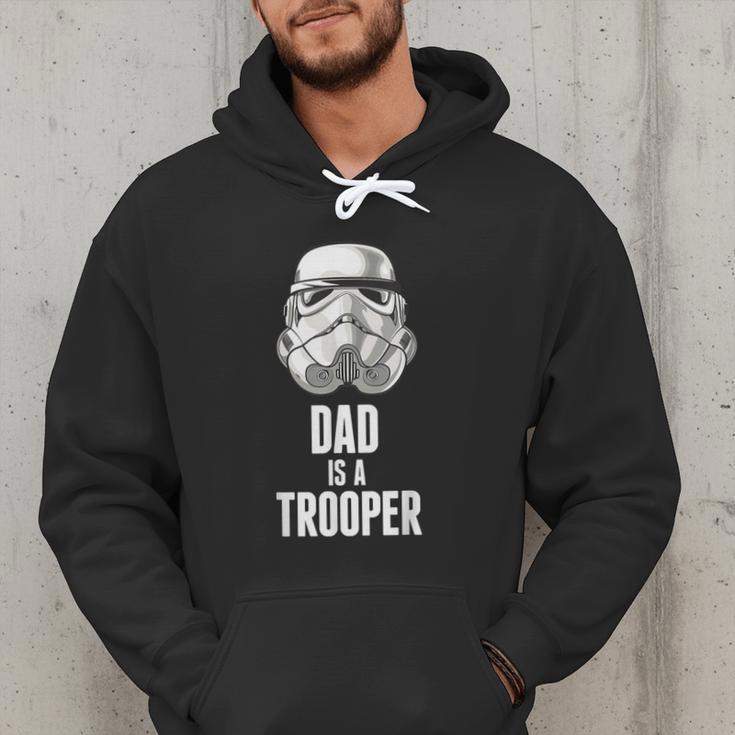 Star Wars Father's Day Stormtrooper Dad Is A Trooper Vintage Men Hoodie