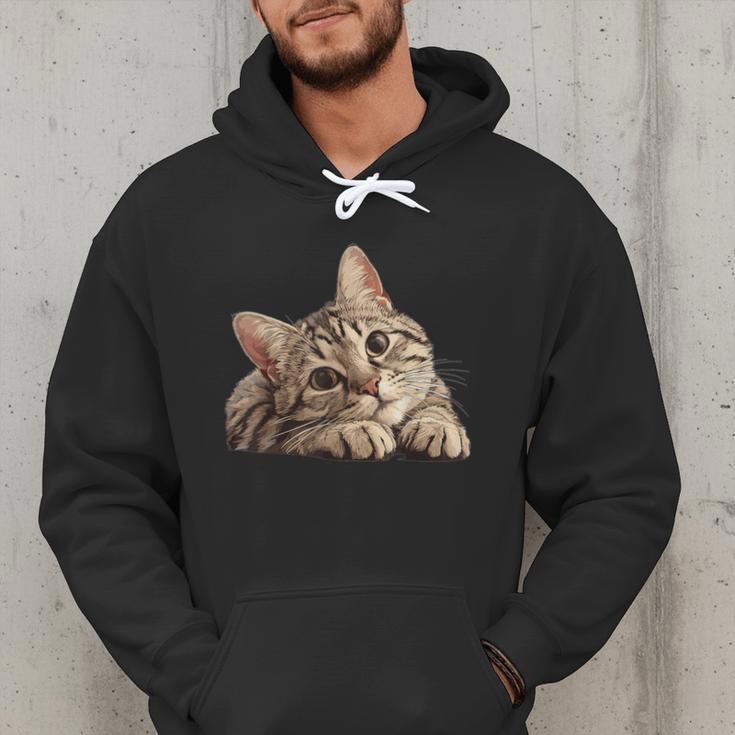 Tabby Cat Mom Dad Pet Shop Tabby Cats Kitten Tabby Cat Men Hoodie