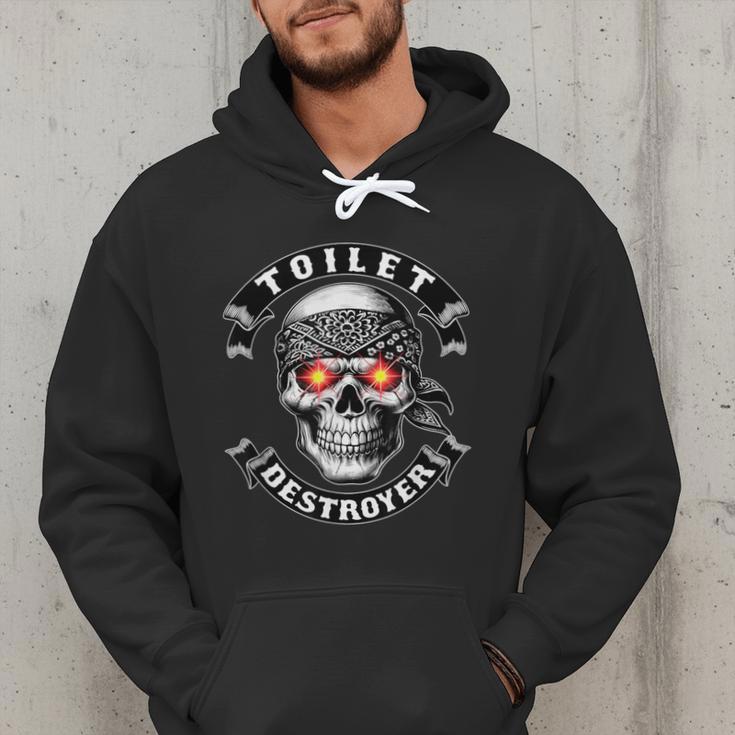 Toilet Destroyer Poop Jokes Dad Humor Poop Diarrhea Men Hoodie Toilet Destroyer Poop Jokes Dad Humor Poop Diarrhea Men Hoodie